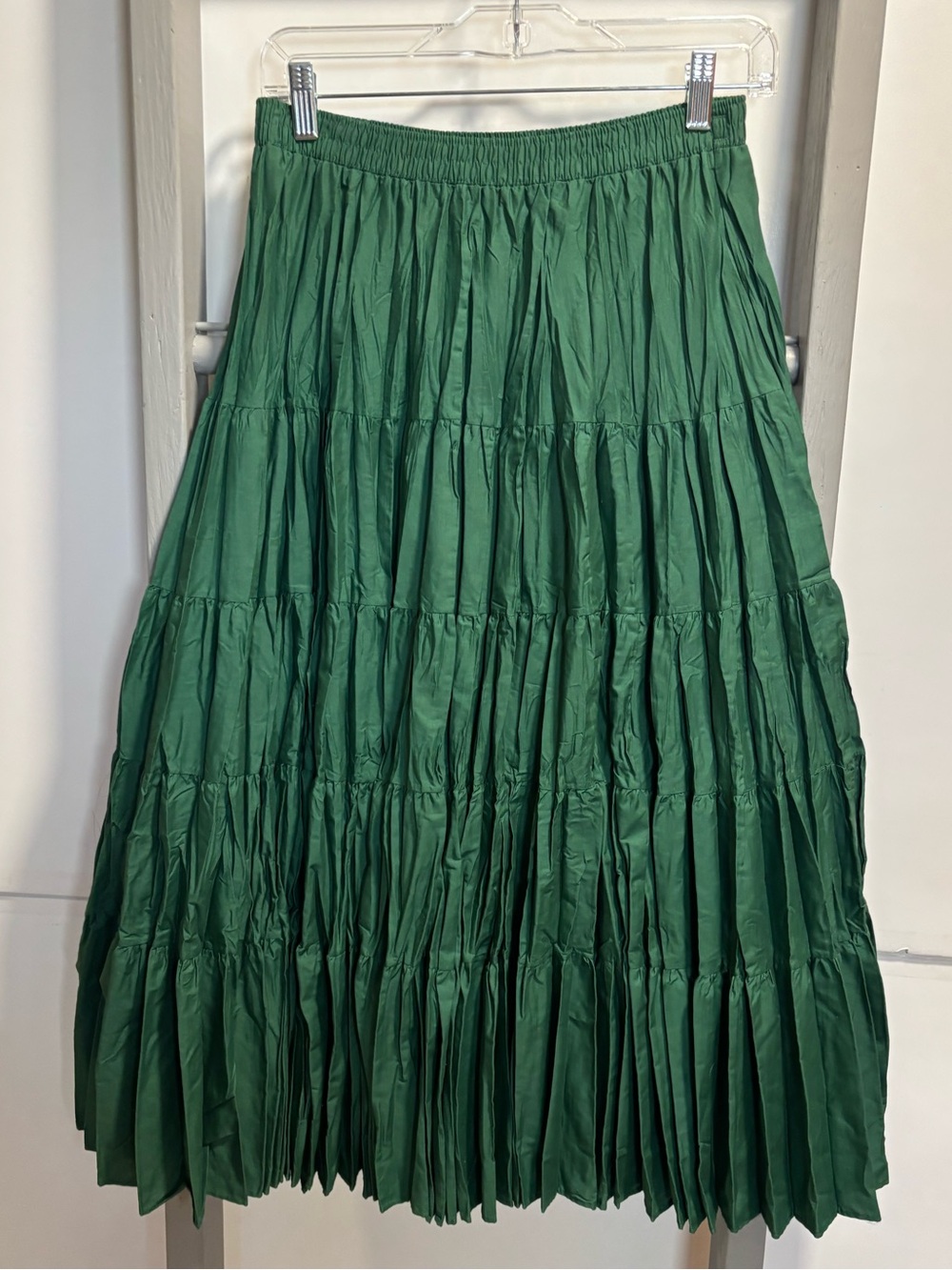 Vintage Malco Modes Med Tiered Maxi Skirt, flowy, fairy grunge, goblincore, boho